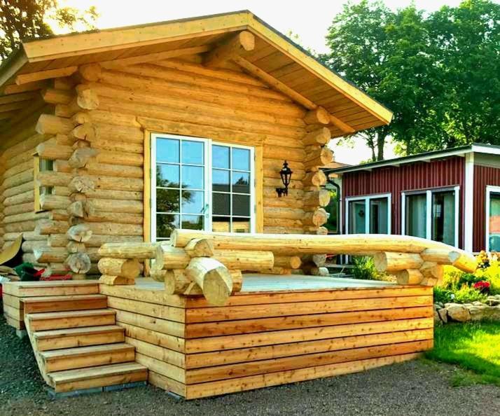 Strandaengen Rustisk Stuga Osby  Exterior photo